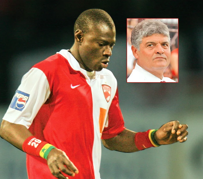 N’Doye a intrat în conflict cu Ioan Andone şi are zilele numărate în "Groapă"