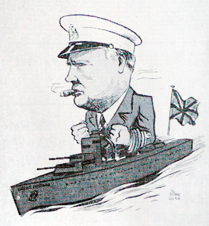 Churchill a fost de multe ori ținta ironiilor jurnalistice. FOTO: Getty Images