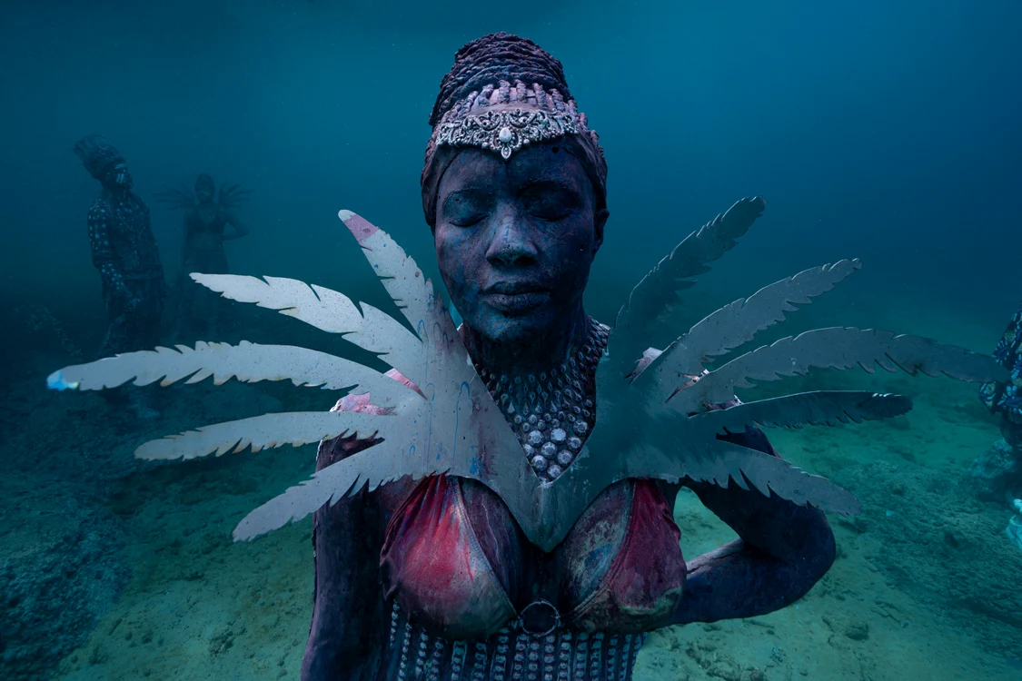 Sculptură realizată de Jason deCaires Taylor