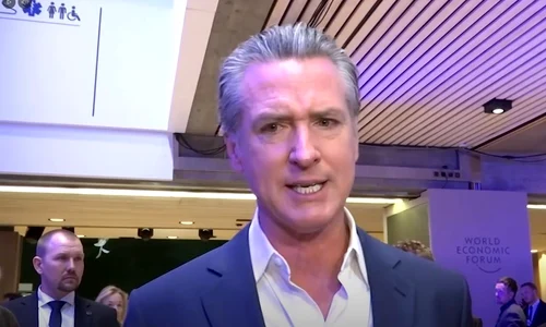 gavin Newsom captură video Reuters jpg