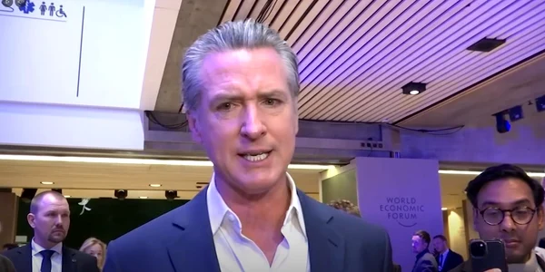 gavin Newsom captură video Reuters jpg