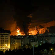 Atac israelian asupra unui depozit de petrol la nord de Teheran FOTO Profimedia 