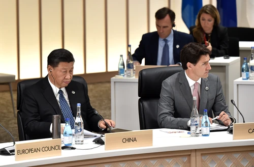 Întrevederea între Xi şi Trudeau a fost prima lor discuţie în ultimii 3 ani FOTO EPA-EFE