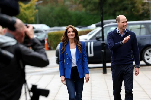Kate și William, Wales, Getty