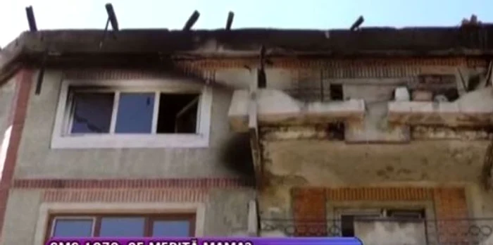 Ce a mai rămas din casa Alinei după incendiu