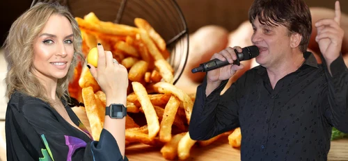 Mihai Onilă preferă cartofii congelați. Adina Halas îi prepară la cuptor, cu mirodenii 