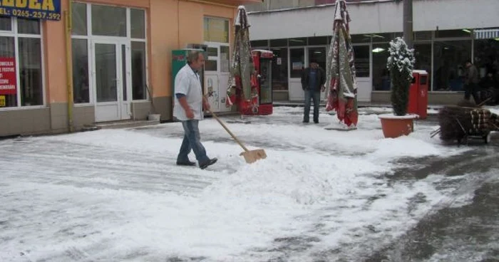 Atac la zăpadă