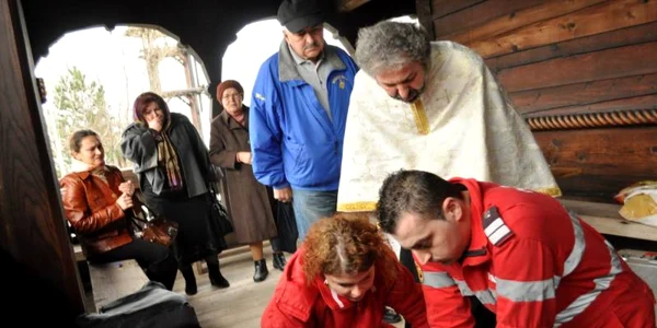 Preot leşinat la Biserica Sfântul Mina din Constanţa