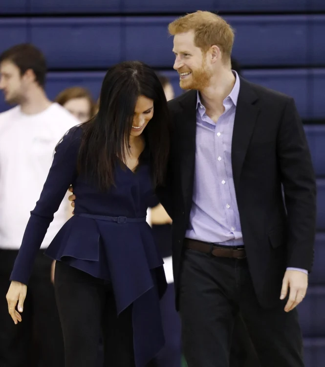 Meghan şi Harry au fost adversari, dar la sfârşit s-au îmbrăţişat FOTOGRAFII Guliver/Getty Images