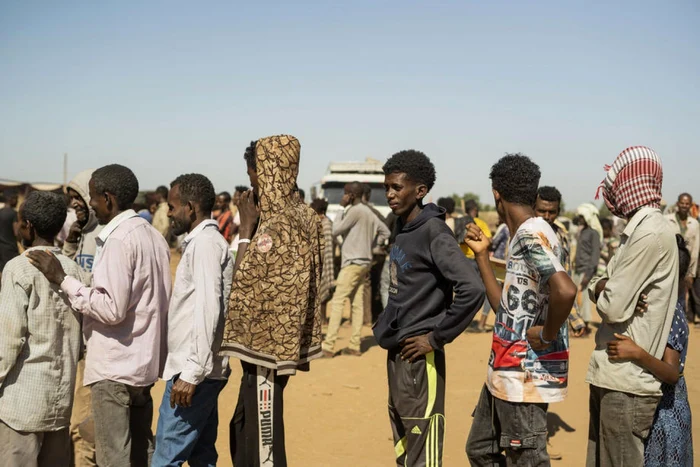 Refugiaţi din Tigray FOTO EPA-EFE