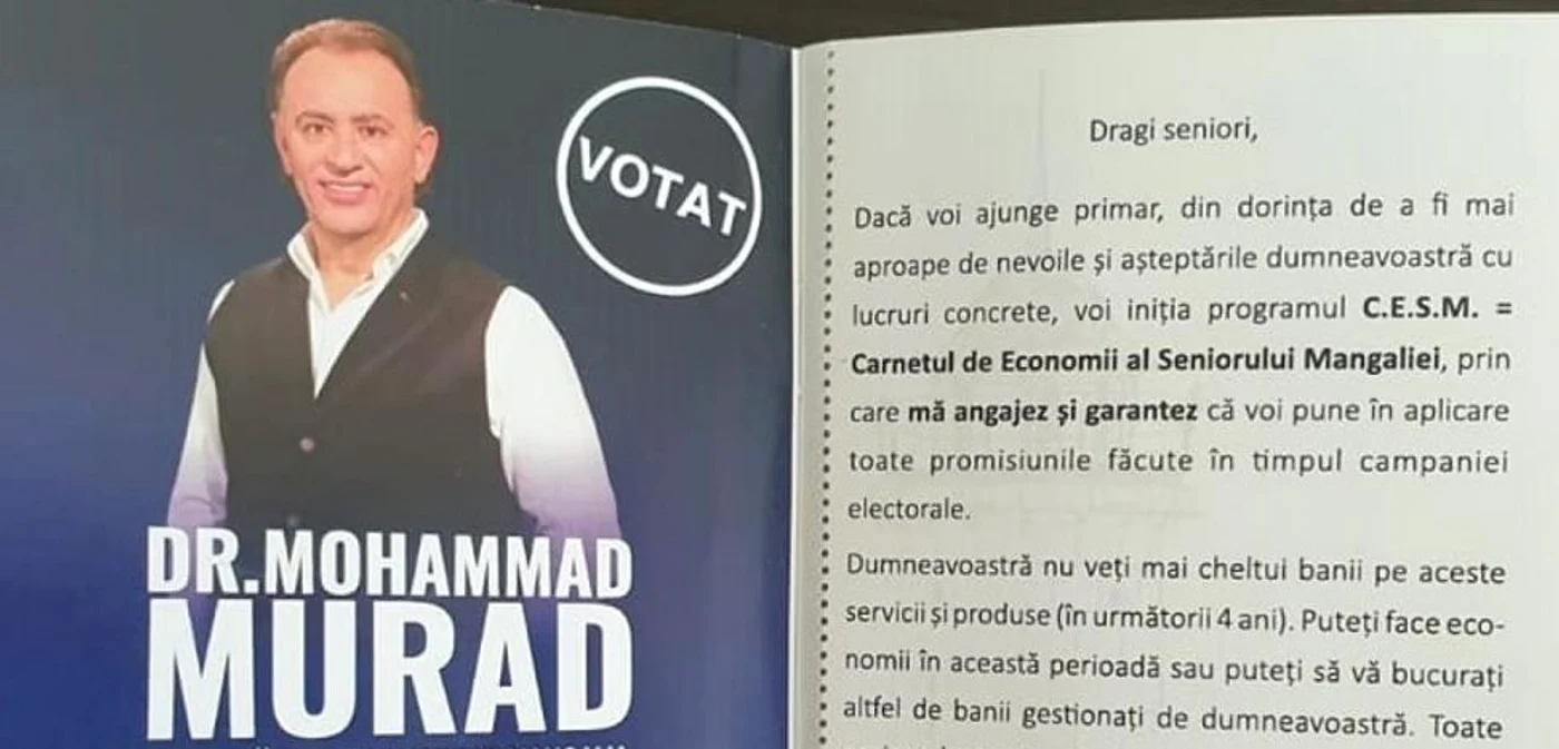 Mohammad Murad şi promisiunile elctorale care i-au adus doar dosare penale
