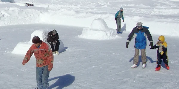 La Bâlea Lac se patinează de la începutul lunii