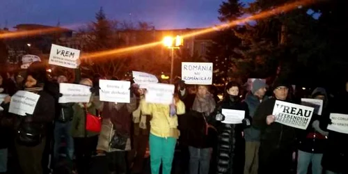 Proteste la Constanţa Foto Mariana Iancu