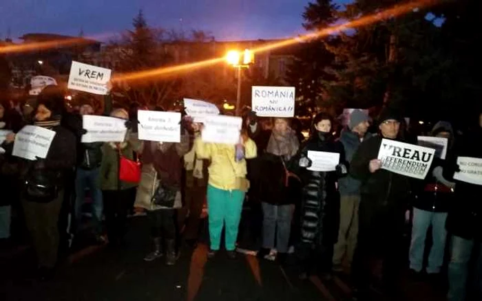 Proteste la Constanţa Foto Mariana Iancu