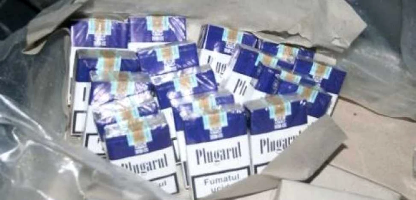 Ţigările au fost găsite pe malul Dunării FOTO Adevărul