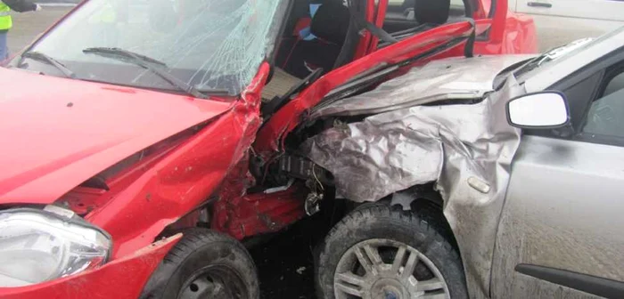 Accidentul s-a petrecut în localotatea Cristian, judeţul Sibiu. FOTO: Arhivă