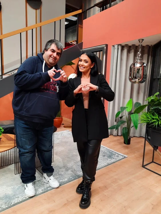 Andreea Mantea a fost încântată de interviul dat jurnalistului Gheorghe Chelu