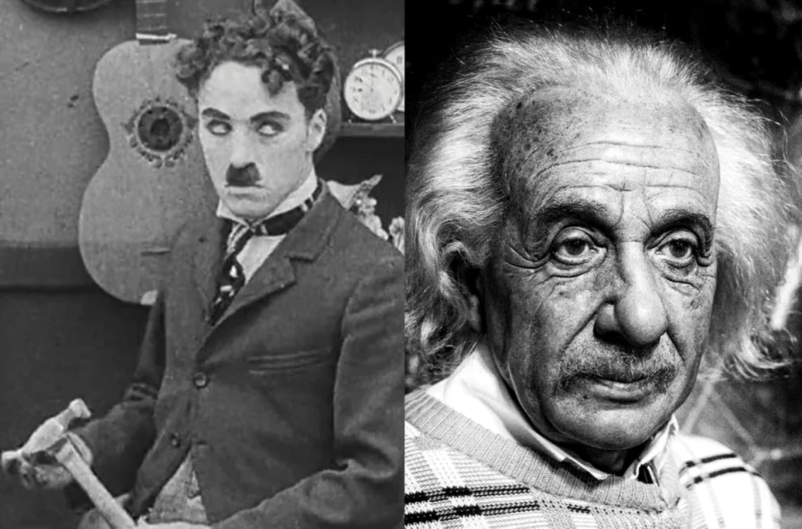 Charlie Chaplin şi Albert Einstein au fost buni prieteni