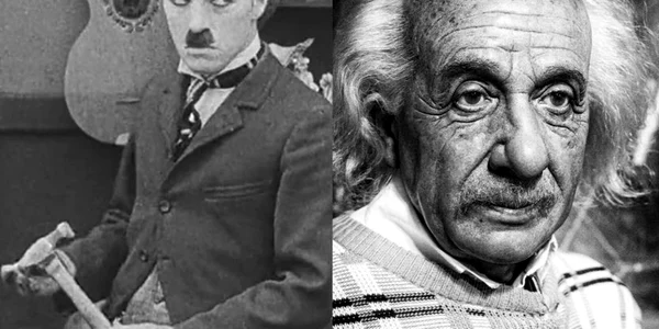 albert einstein charlie chaplin