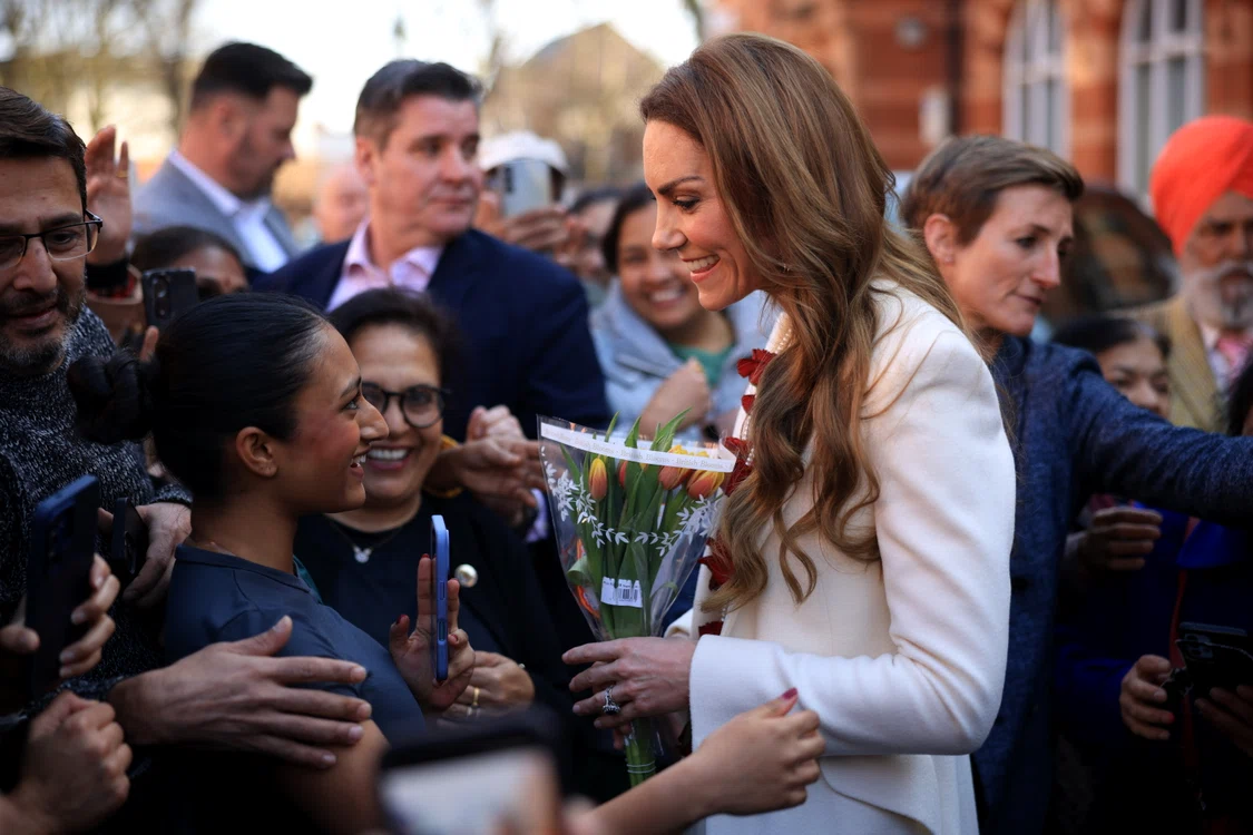 Kate în Leicester, comunitate indiană, GettyImages (2) jpg