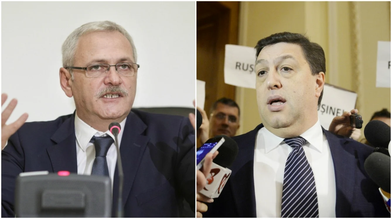 Liviu Dragnea şi Şerban Nicolae