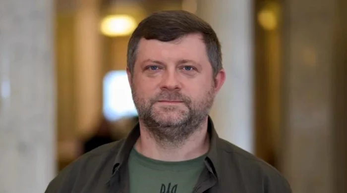 Oleksandr Kornienko este noul preşedinte al partidului Slujitorul poporului. FOTO: Rada Supremă