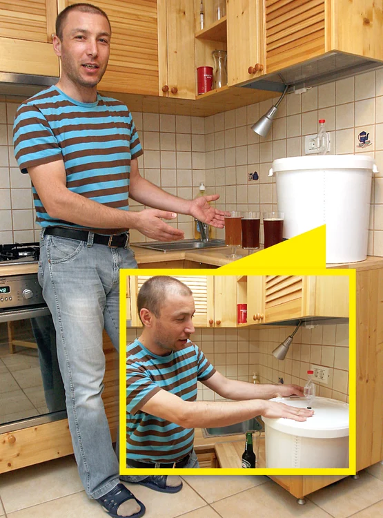 Maşinăria poate face trei tipuri de bere, în funcţie de ierburile aromatice alese