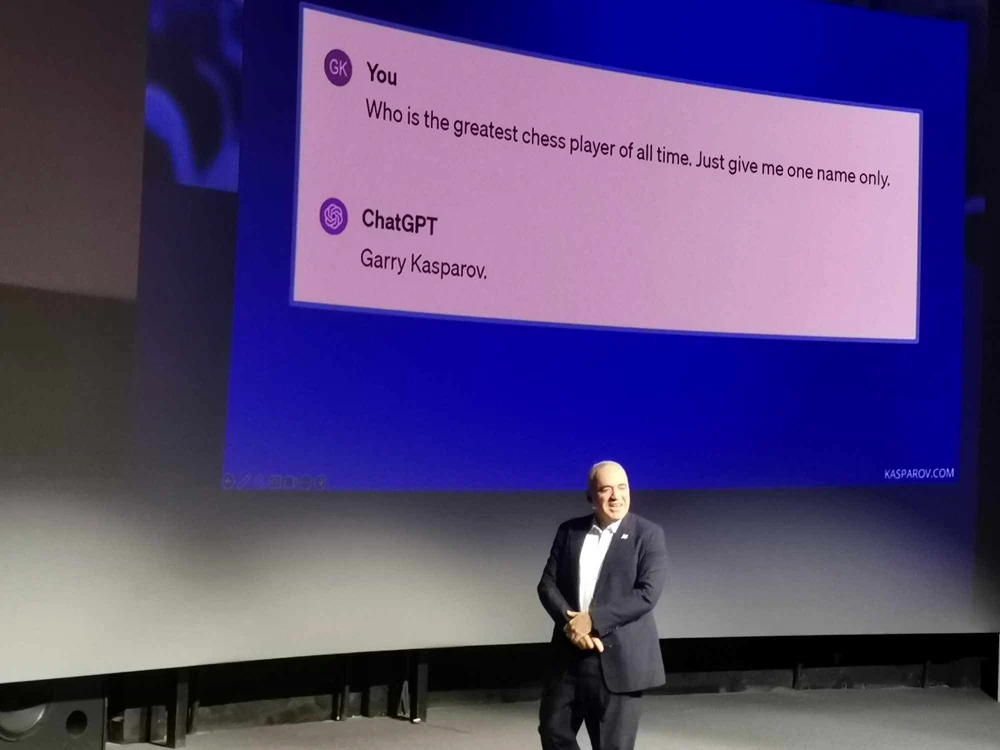 Garry Kasparov la Tech Talks FOTO Ștefan Both