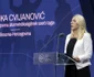 Zeljka Cvijanovic la summitul demografic de la Budapesta Foto EPA EFE jpg