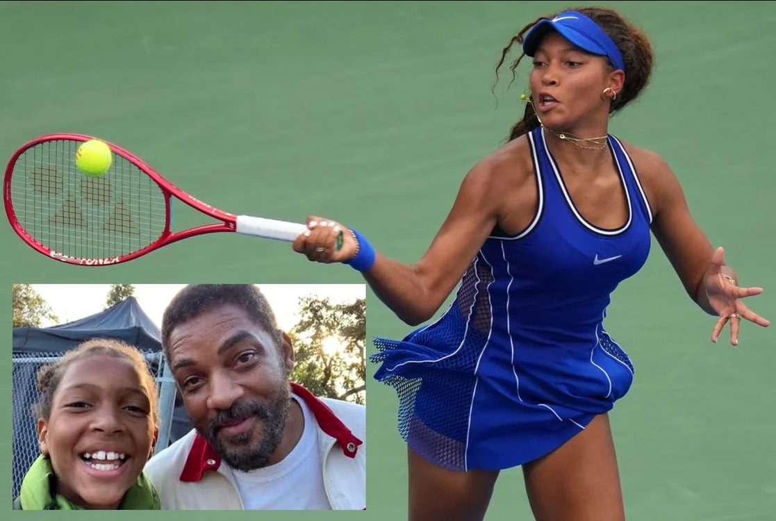 La 6 ani după ce a jucat cu Will Smith în filmul despre Serena, Thea Frodin a jucat la US Open