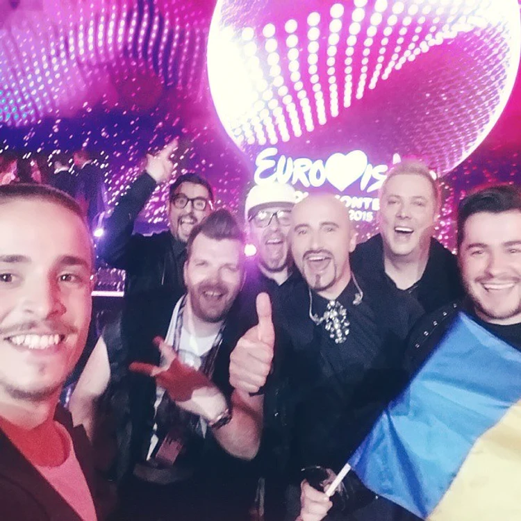 
    Eurovision 2015: Și Simona Gherghe este alături de Voltaj și îi susține pe băieți cu mândrieFoto: Arhivă personală  