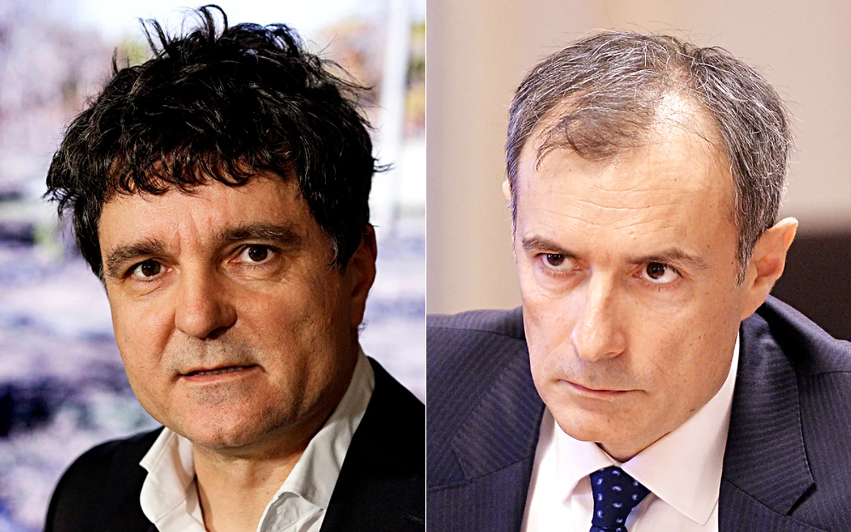 Nicușor Dan, primar al Capitalei, şi Florian Coldea, fost prim-adjunct al SRI
