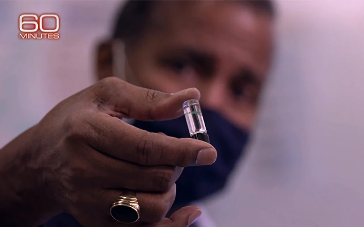 Microcip Darpa care detecteaza COVID-19 FOTO 60 Minutes