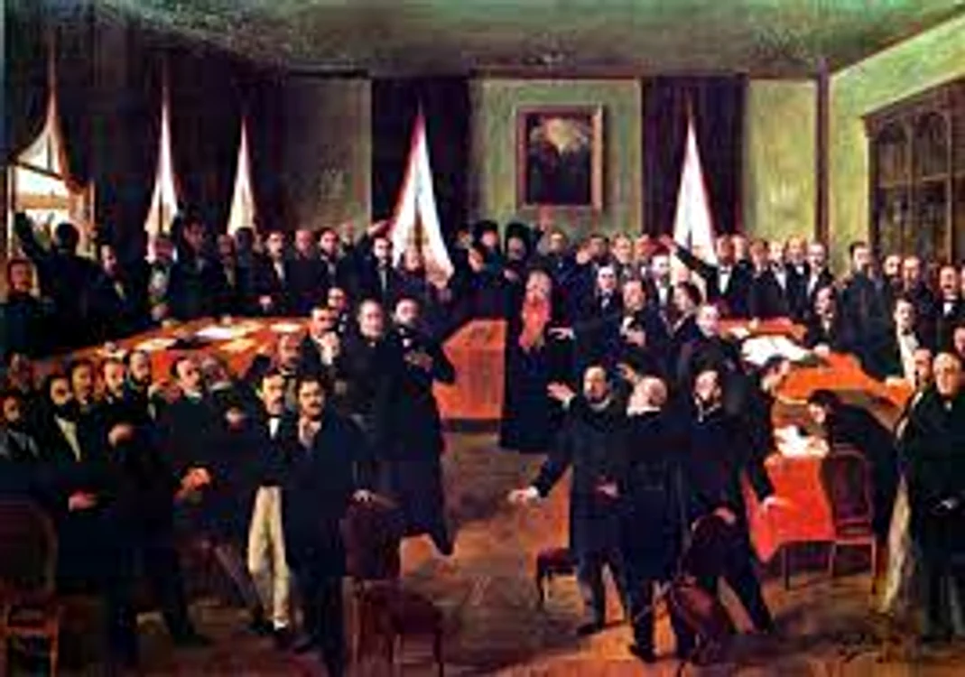 "Proclamarea Unirii", a lui Theodor Aman