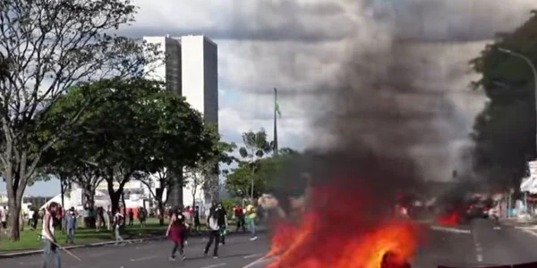 Manifestatii anti-Temer in Brazilia FOTO Captură de ecran YouTube
