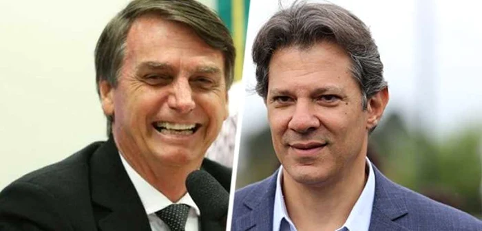 Jair Bolsonaro şi Fernando Haddad