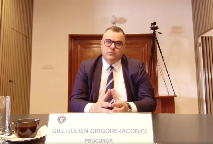  FOTO Captură Video / Facebook / Ministerul de Justiție