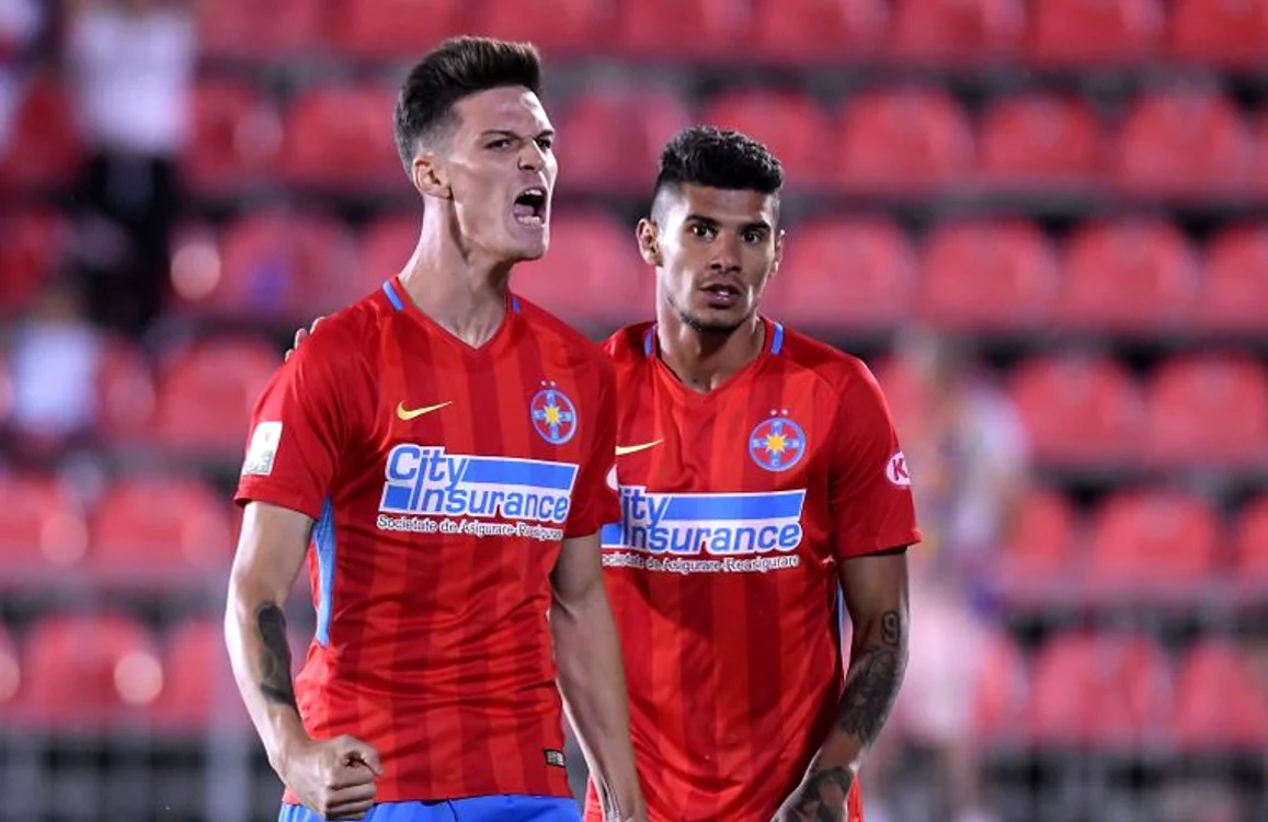 
    Dennis Man și Florinel Coman sunt vedetele FCSBFOTO: Sportpictures.eu  