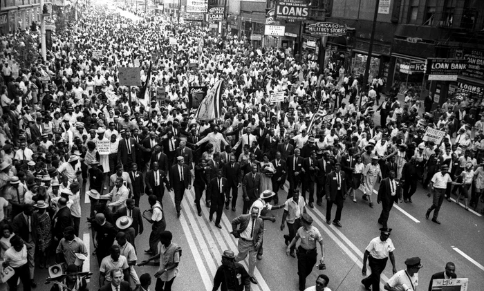 În august 1968, la Chicago, au avut loc cele mai sângeroase proteste. FOTO: Getty Images