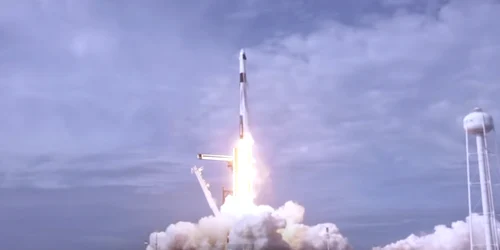 Test de lansare şi catapultare capsulă al companiei SpaceX 19 ianuarie 2020 FOTO captură video NASA