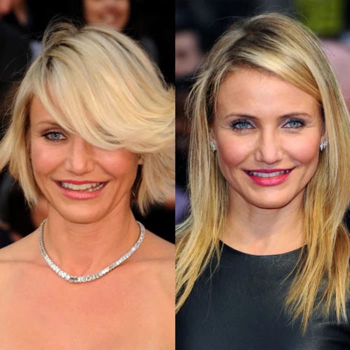 Cameron Diaz a început să plângă când s-a văzut în oglindă, după ce s-a tuns bob.