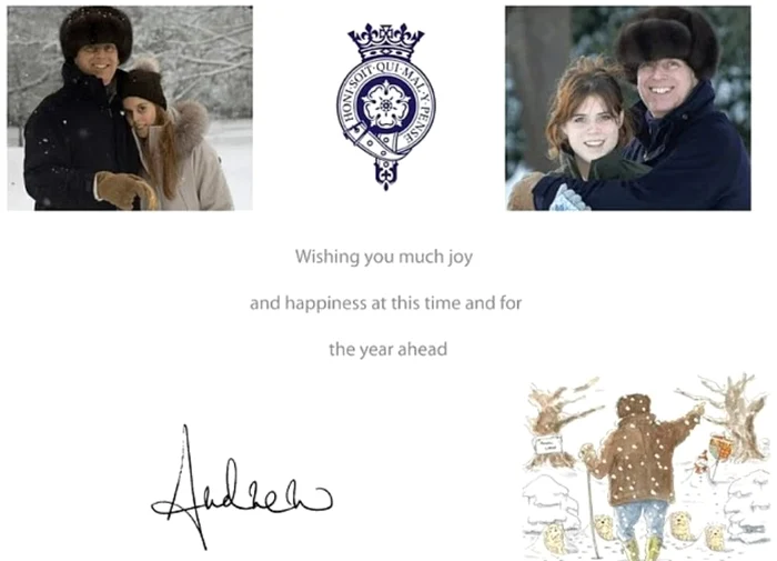 Felicitarea trimisă lui Epstein FOTO: Departamentul de Justiție