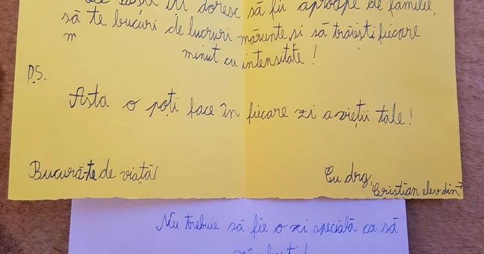 scrisoare paste copil