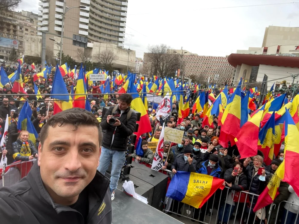 Facebook George Simion