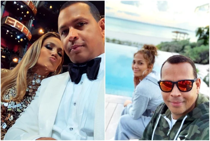 Jennifer Lopez şi Alex Rodriguez FOTO Instagram 