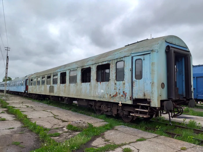 Așa arăta vagonul înainte să fie modernizatFotografii: Sever Gheorghe