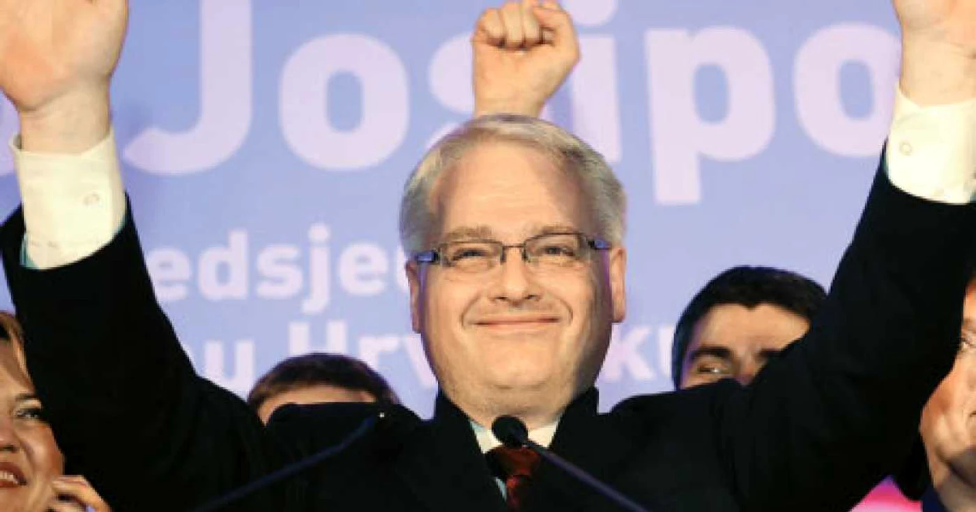 Preşedintele Croaţiei, Ivo Josipovici.