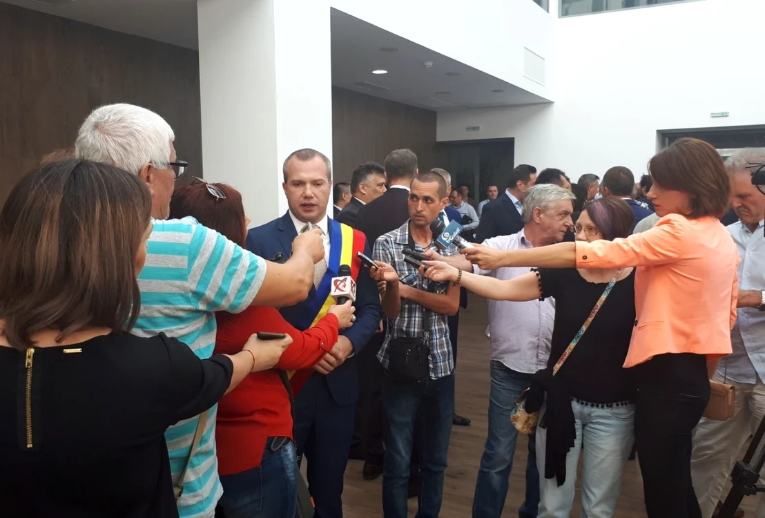Inaugurarea noului sediu al Primăriei Galaţi FOTO Costel Crângan