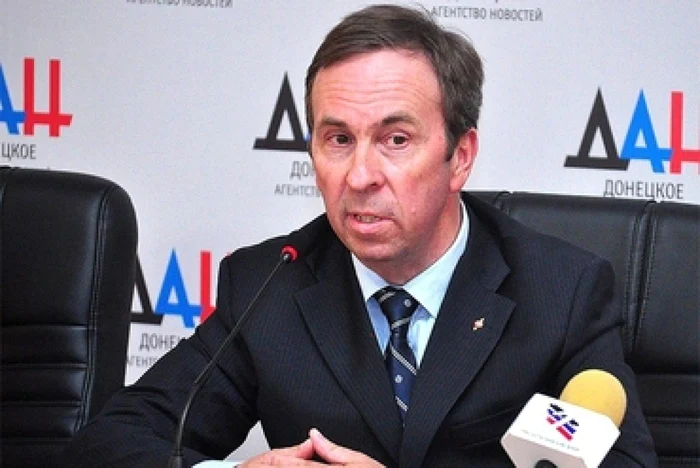 Hubert Fayard, omul care s-a declarat drept reprezentant onorific în Franţa al separatişilor proruşi din Doneţk FOTO mid-dnr.su