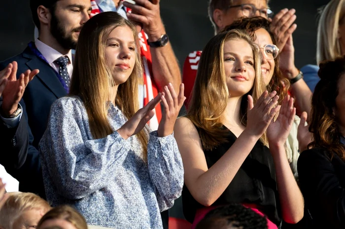 Sofia şi Leonor sunt admirate pentru frumuseţea lor (Foto: Profimedia)